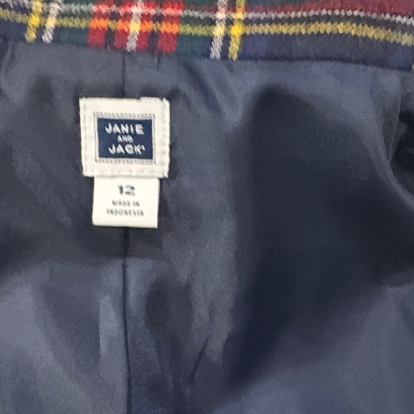 Janie and Jack Boys plaid blazer - Picture 5 of 5